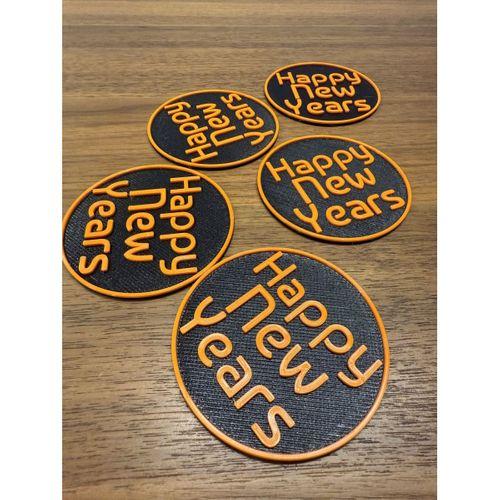 Mutlu Yıllar Coaster – 6895543