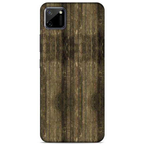 Lopard Oppo Realme C11 Uyumlu Kılıf Wood'X (20) Koruyucu Kılıf Desenli