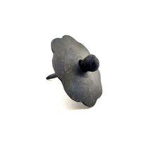 Antika Tarz Dekoratif Pirinç Düğmeli Kabara - 40 Mm, Oksit