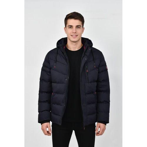 Erkek Kapüşonlu İç Kürklü Spor Mont 99526 BGL-ST04171