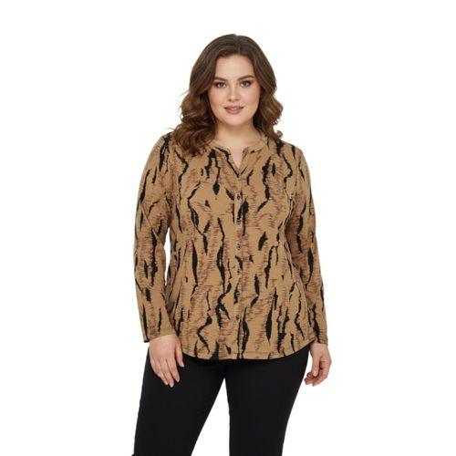 Kadın Düğmeli Modelli Bluz BGL-ST05125