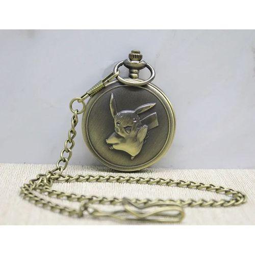 Pikachu Tasarımlı Köstekli Saat