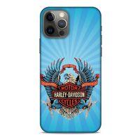 Apple iPhone 12 Pro Uyumlu Kılıf Motorsiklet (1) Kılıfı Harley Davidson