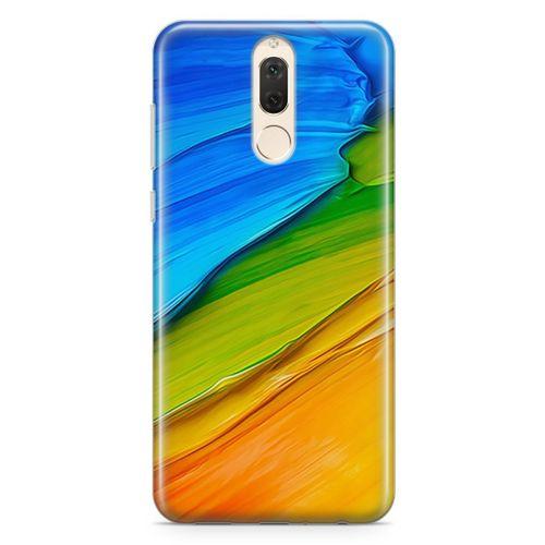 Huawei Nova 2i Kılıf Tempere Arka Kapak Koruma Desenli Full Koruyucu
