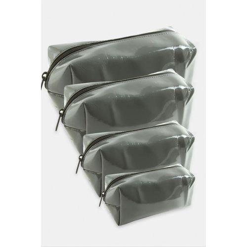 4 Adet El Tutmalı Makyaj Çantası