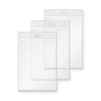 Mapi Yaka Kartı Kabı Dikey 107X150 Mm Şeffaf - 10 adet