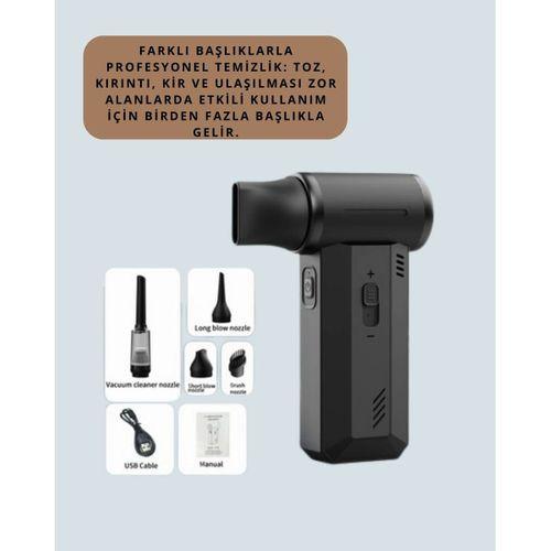 Turbo Güçlü Hava Üfleme Ve Vakum Makinesi Çok Fonksiyonlu Kullanım
