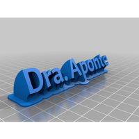 My Customized Sweeping 2 Line Name Plate Text (Bu ürün Sadece Plastik parçadır - Almadan Önce Soru Sorabilirsiniz)