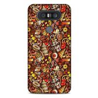 Graffitix (19) Desenli Silikon Kapak LG K41S - K51S Kılıf