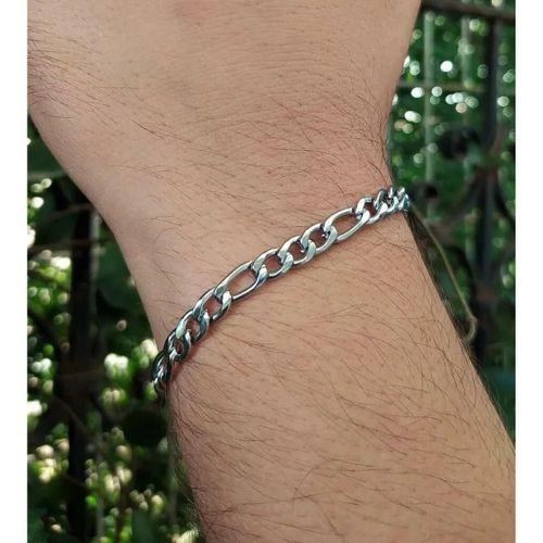 5 MM Unisex Zincir Bileklik Paslanmaz 316L Cerrahi Çelik Bileklik