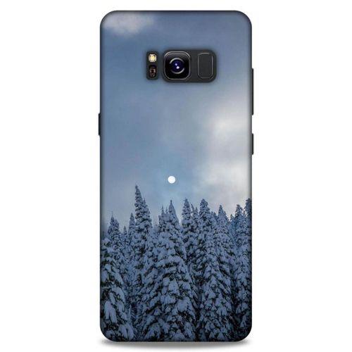 Lopard Samsung Galaxy S8 Uyumlu Kılıf Gece'S (25) Antişok Kapak Karbeyaz