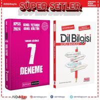Pegem KPSS Genel Yetenek Genel Kültür 7 Deneme ve AKM Dil Bilgisi Soru Bankası Seti 2 Kitap