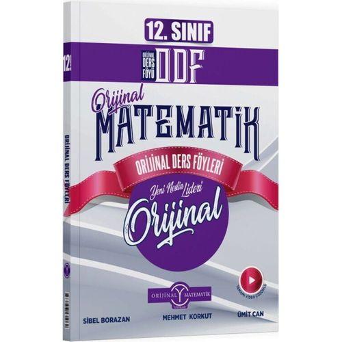 12. Sınıf Matematik ODF Orijinal Ders Föyleri Orijinal Mikro