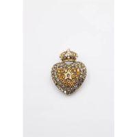 Rozet Broş - Kahverengi