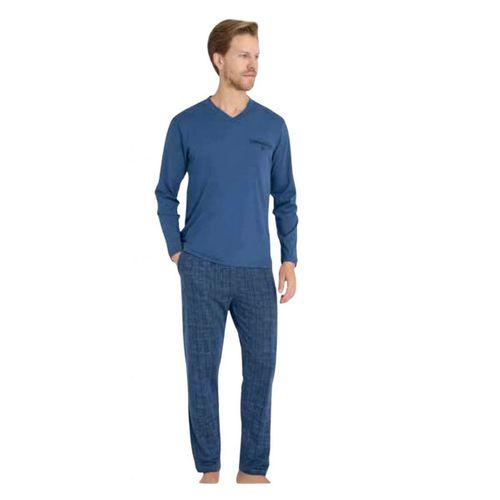 Kly V Yaka Pijama Takımı   9214
