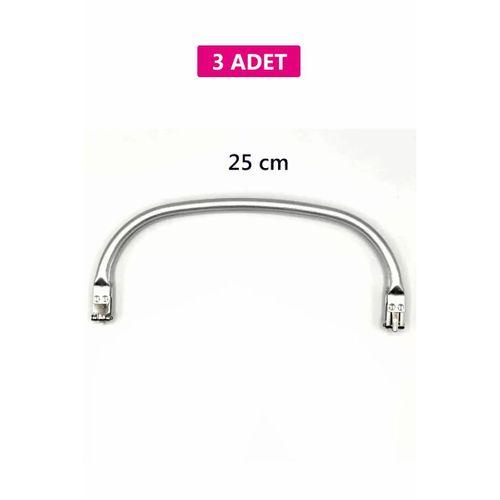 Gizli Metal Mango Çanta Bursu – 3 Adet - 25 cm - Metal Çanta Aparatı Çanta Aksesuarı