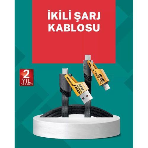 Akıllı Telefon Tablet Laptop Uyumlu 65w Güçlü Veri Kablosu