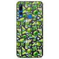 Frutix Lime 01 Huawei Y9 Prime 2019 Kılıf Desenli Silikon