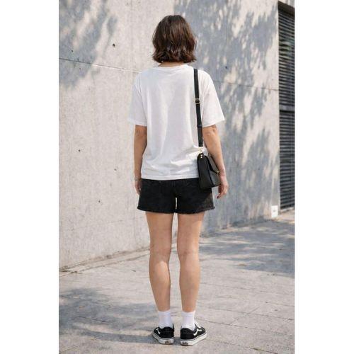 ALEXANDERGARDI Baskılı Kısa Kollu Kadın T-shirt