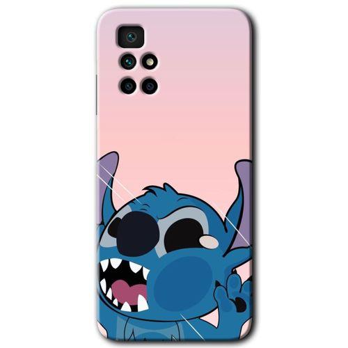 Xiaomi Redmi 10 HD Baskılı Kılıf + 9D Tam Ekran Koruyucu - Stitch