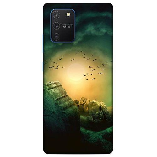 Lopard Samsung Galaxy S10 Lite Uyumlu Kılıf Manipülasyon ☻ (12) Koruyucu Silikon Desenli