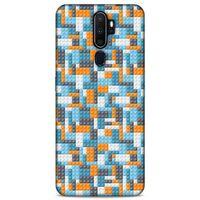 Lopard Oppo A5 2020 Uyumlu Kılıf BloX (43) Thin Fit Kılıf Turuncu Beyaz