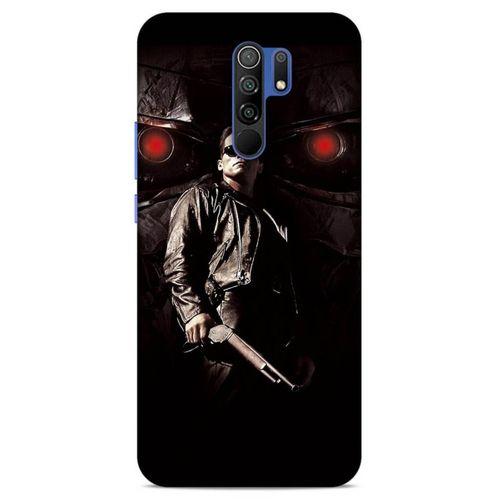 Lopard Xiaomi Redmi 9 Uyumlu Kılıf IMDB Film (42) Rugged Armor Kılıf Terminator