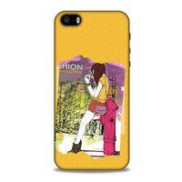 Sokak Modası 58 Apple iPhone SE Kılıf Desenli Silikon