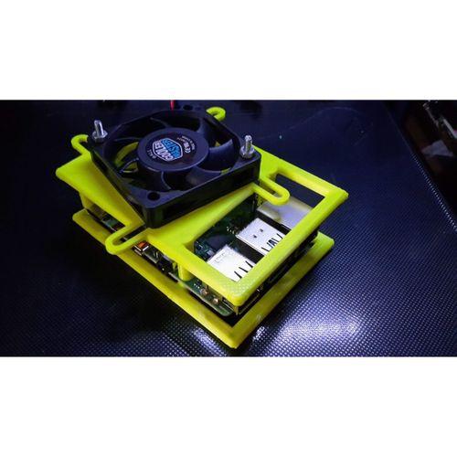 Fanlı Raspberry Pi 4 Kılıf (Herhangi Bir Boyut) Özelleştirilebilir - 3717622