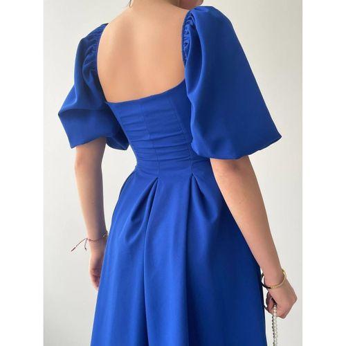 Benjamin Çan Etekli Midi Boy Elbise