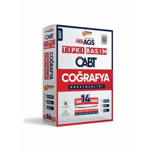 2027 MEB-AGS ÖABT Coğrafya Öğretmenliği ÖSYM Tıpkı Basım 14lü Deneme Paketi Dijital Cevaplı