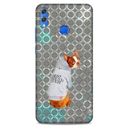 Huawei Honor 8x Kılıf Köpek Kıyafetleri (44) Tough Armor Kılıf Boston Terrier Eşofman