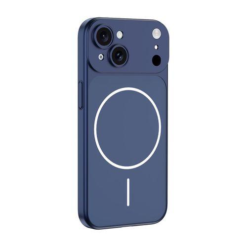 Apple iPhone 14 Kılıf Zore M-Safe Şarj Özellikli Kamera Korumalı Spark Kapak