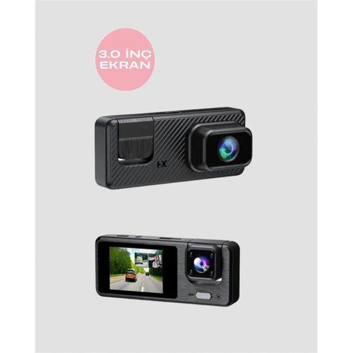 1080p 3 Kameralı Araç Dvr – Döngü Kayıt Ve Geri Görüş Özellikli