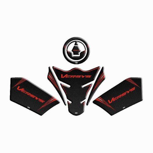 SEVGENT Skm Kawasaki Versys 650 Uyumlu Tank Pad Set 002