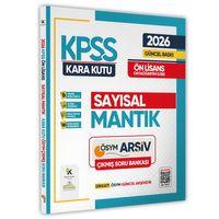 2026 KPSS Önlisans/Ortaöğretim SAYISAL MANTIK Kara Kutu ÖSYM Çıkmış Soru Bankası Dijital Çözümlü