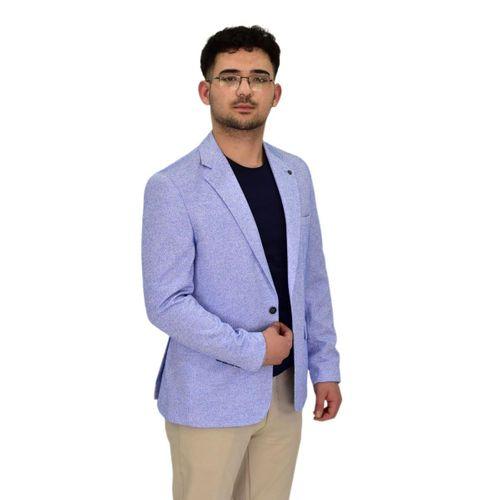 Erkek Mavi Tek Spor Ceket BGL-ST04468