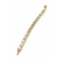 Taşlı VİP Bileklik - Altın