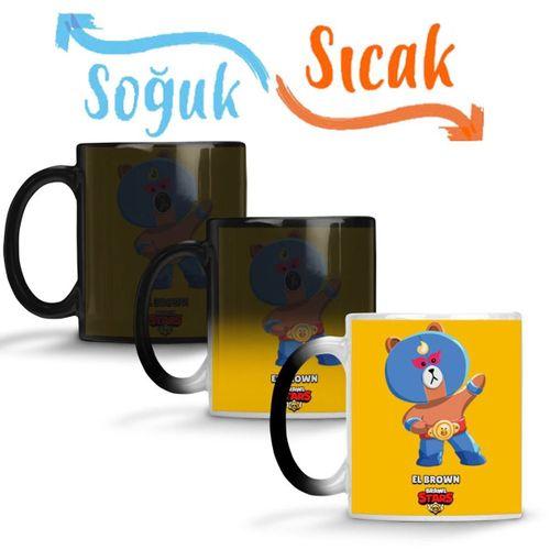 Brawl Stars El Brown Sihirli Kupa Bardak Porselen