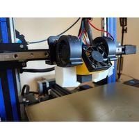 5020 radyal fan veya 5015 radyal fan W_ Bltouch ve Mount - 5148242 ile tüm metal adaptörü için yepyeni Polisi 3D