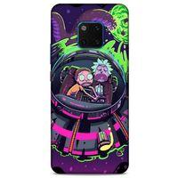 Huawei Mate 20 Pro Uyumlu Kılıf Rick And Morty (21) Koruyucu Kapak Brad