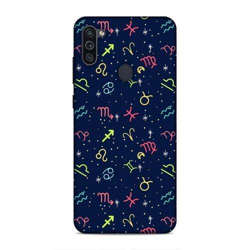 Samsung Galaxy M11 Kılıf Burc Simgeleri Arka Kapak Silikon Koruma Full Koruyucu
