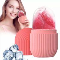Yüz Ve Göz Altı İçin Silikon Buz Masaj Aleti - Soğuk Terapi buz silindiri