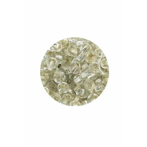 Dökme Cam Kum Boncuk Büyük Boy (6/0) 4 mm - 20 Gram - Şeffaf - BNC086