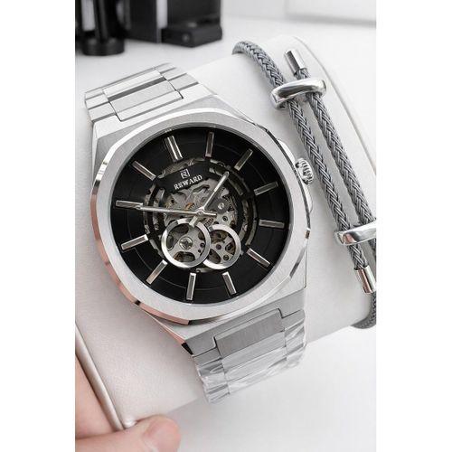 Reward 2 Yıl Garantili Otomatik Mekanizma İtalyan Bileklik Hediyeli Erkek Kol Saati W.147686.3