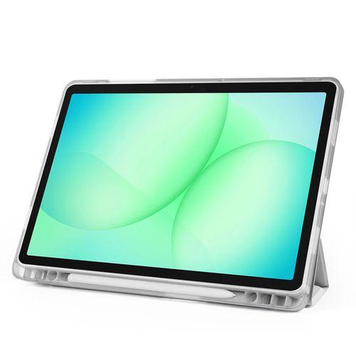 Galaxy Tab A11 Plus Kılıf Zore Tri Folding Kalem Bölmeli Standlı Kılıf