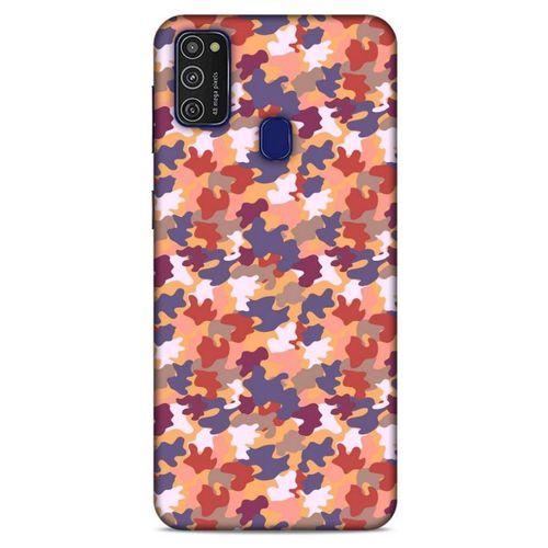 Kamuflaj 45 Samsung Galaxy M21 Kılıf Silikon Kapak