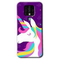 Tecno Camon 16 Kılıf HD Desen Baskılı Arka Kapak - Unicorn Sleep
