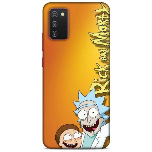 Samsung Galaxy A02s Uyumlu Kılıf Rick And Morty (15) Antişok Kılıf Harry Herpson