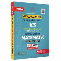 2026 8 Sınıf Full LGS Altın Seri (FULAS) MATEMATİK MEB Çıkmış Soru Bankası Modüler Seti Çözümlü